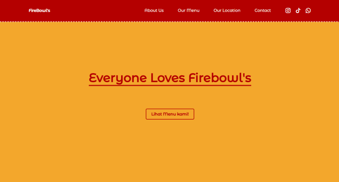 Firebowl - Ecommerce Website